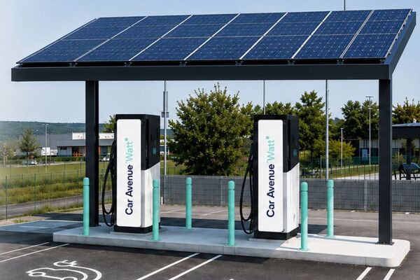Le groupe Car Avenue développe et inaugure sa première station de recharge rapide