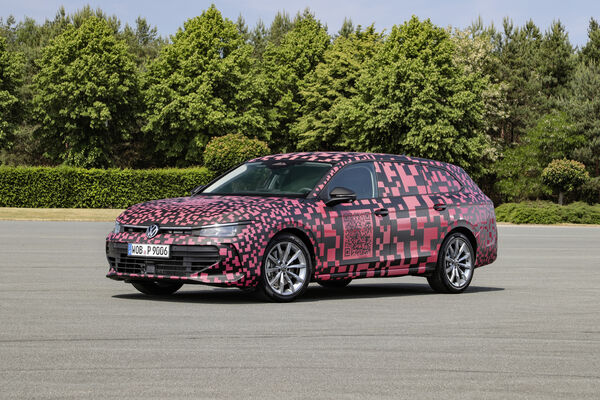 Der erste Ausflug für den neuen Volkswagen Passat SW
