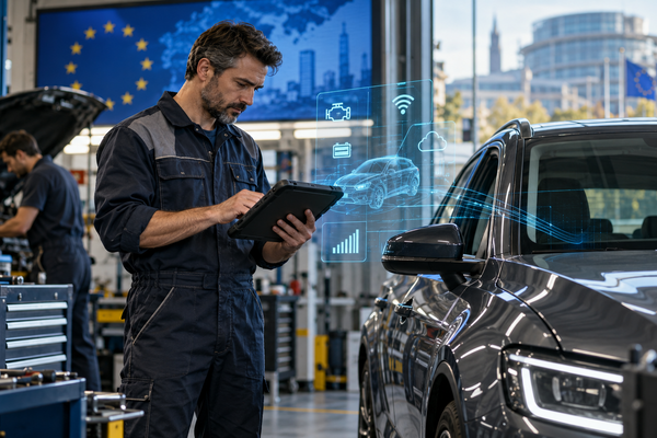Accès aux données automobiles : le Digital Omnibus menace-t-il la réparation indépendante ?